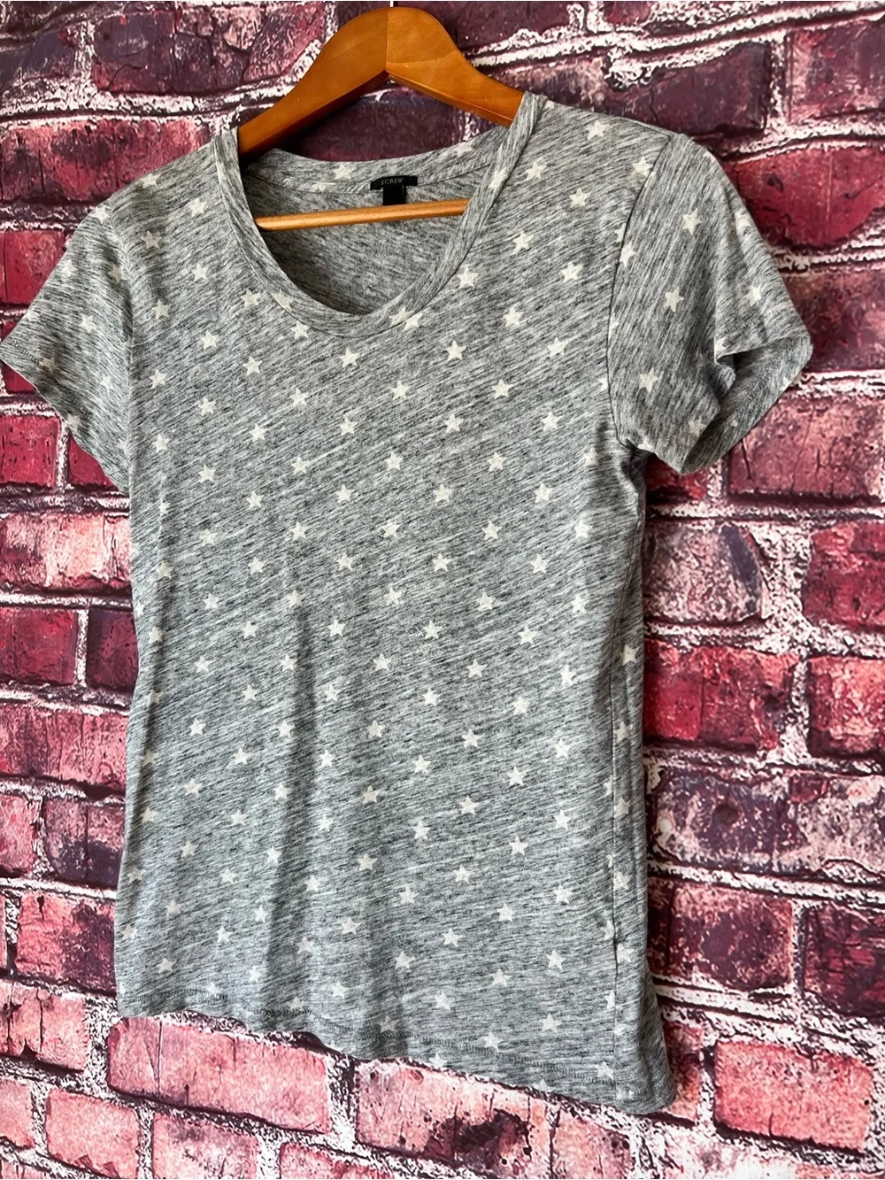 J.Crew Americana Stars Crew Neck